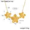 Gold Flower Necklace