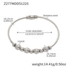Z277 Silver Bangle