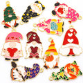 Enamel-Look Gnome Alloy Charms in 10 Styles for Jewelry Crafts view 4