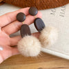 Cream Round Pom