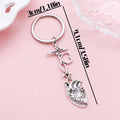 Stethoscope and Syringe Charm Keychains Featuring Red Heart Across 16 Pictured Variations view 10