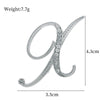 Silver Initial Twenty-Four