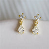 Gold Crystal Drop