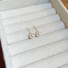 White 8mm Gold