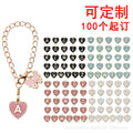Enamel Butterfly Charm Chain with Rhinestone Accent and Lobster Clasp view 4