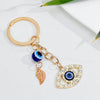 Rhinestone Eye Medallion