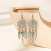 Turquoise Sun Feathers