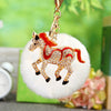 Red-Horse White-Pompom