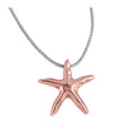 Pearlized Starfish Cord Necklaces Stud Earrings Four Colors view 5