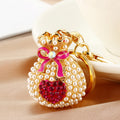 Jeweled Fortune Pouch Keychain Collection in Sixty-Seven Options view 7