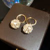 Pearl Cluster Hoops
