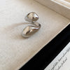 Silver Teardrop Wrap