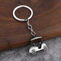 Golf Cart Keychain With Round Split Ring, 12 Styles view 11