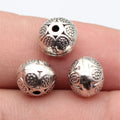 9.3x9.3x8.3mm 2.2g Multicolor Zinc Alloy Small Hole Spacer Beads for Bracelet Jewelry Making