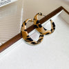 Dark Leopard Hoop