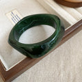 Acrylic and Rattan Weave Bangle Bracelets Mixed Styles view 11