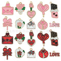 Pink Heart Metal Charms with 39 Listed Options for DIY Jewelry Making view 8