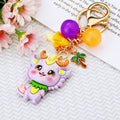 Jelly Baby Dragon Keychains in Four Pastel Colors plus Assorted Option view 5