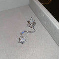 Silver Tone Crystal Floral Earrings and Pendant Necklace Assortment view 10