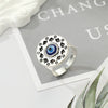 Round Silver Eye