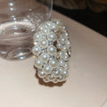 Open Pearl Bangle Bracelets Rhinestone Accents Eleven Styles view 10