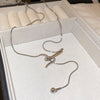 Silver Knot Lariat