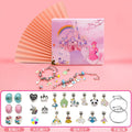 Blue DIY Bracelet Kit Metal Beads with 12 Listed Options view 4