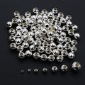 Smooth Round Metal Spacer Beads in Seven Sizes and Finishes view 7