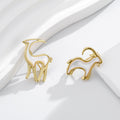 Gold Tone Silver Tone Flower Four Designs Metal Brooch Pin view 5