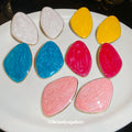 Colorful Irregular Oval Statement Stud Earrings Statement Jewelry view 3