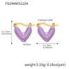 F924 Gold Earrings