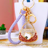 Lavender-Braided Purple-Heart-Handbag