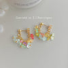 Pastel Chip Hoop