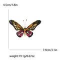 Stained Glass Style Butterfly Brooch in Three Colorways view 6
