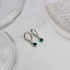 Silver Green Drop