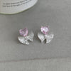 Pink Heart Bow