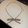 Gold Crystal Bow