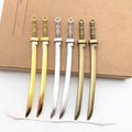 Matte Gold-Tone Banana Metal Charms for Jewelry and Craft Projects view 3