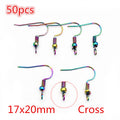 Rainbow Finish Lobster Clasps Key Rings and Earring Hooks view 10