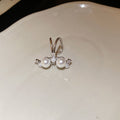 Crystal and Pearl Ear Cuffs in Assorted Sculptural Designs view 10