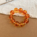 Acrylic Round Bead Necklaces And Bracelets Gold Spacers Ten Styles view 6