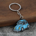 Metal Car Model Keychain Pendant for Porsche 911 or VW T1