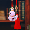 Jeweled Crown Duck Vehicle Hanging Ornaments in Five Colors and Cord Only Option view 5