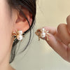 Pearl Spider Studs