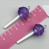 Clear Purple Lollipop