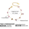 Lilac Chip Bracelet