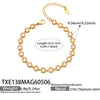 TXE138 Pink-Gold Bracelet