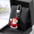 Silver Tone Realistic Food and Holiday Novelty Clip Keychains view 5