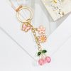 Long Chain Pink Butterfly