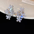 Crystal Flower and Butterfly Ear Clips in Eight Designs view 11